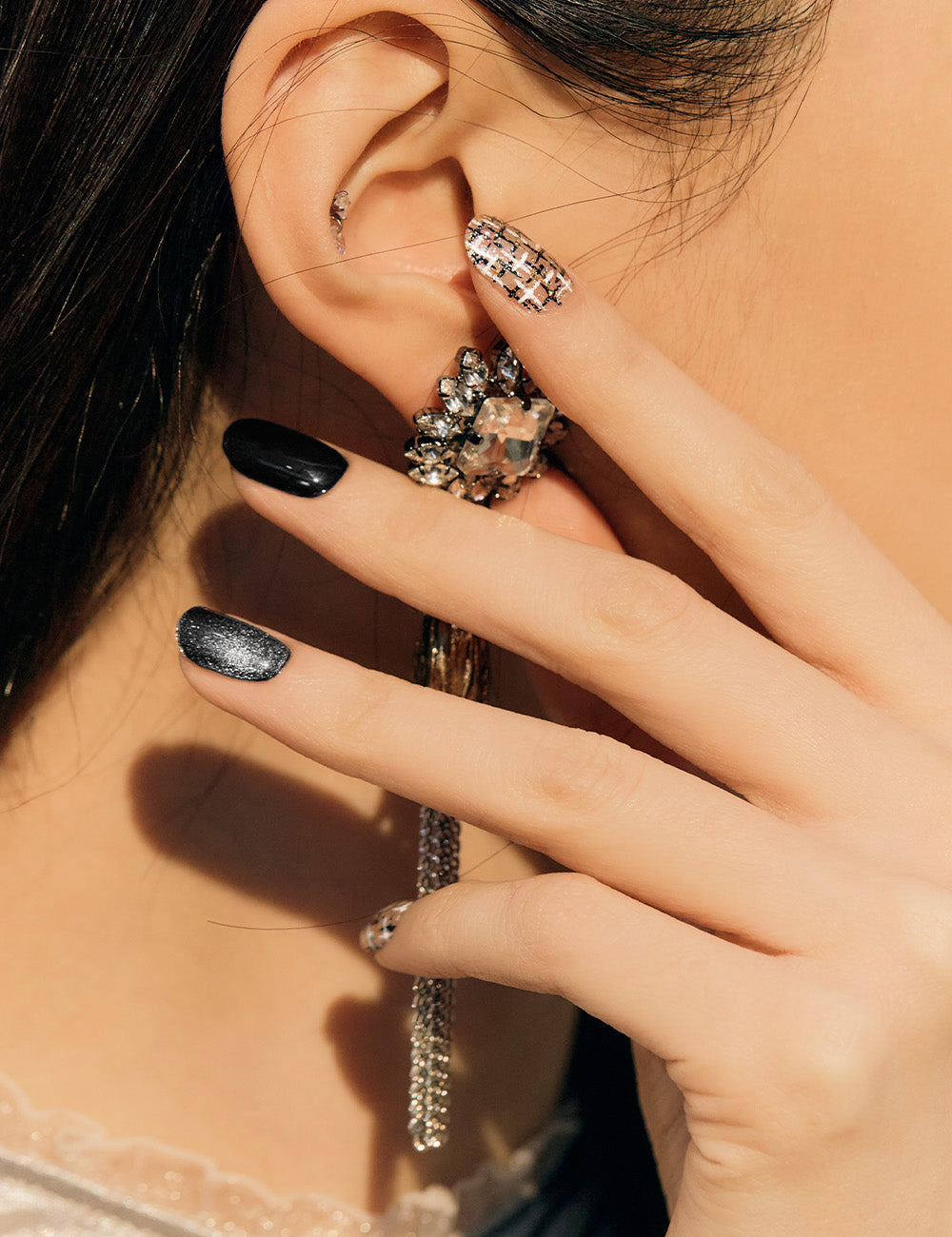 Ohora N Tweed Jacket Nail