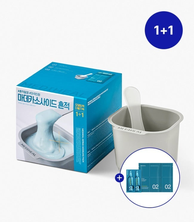 Mediheal Derma Modeling Mask [Madecassoside Trace] 1+1 Special Set