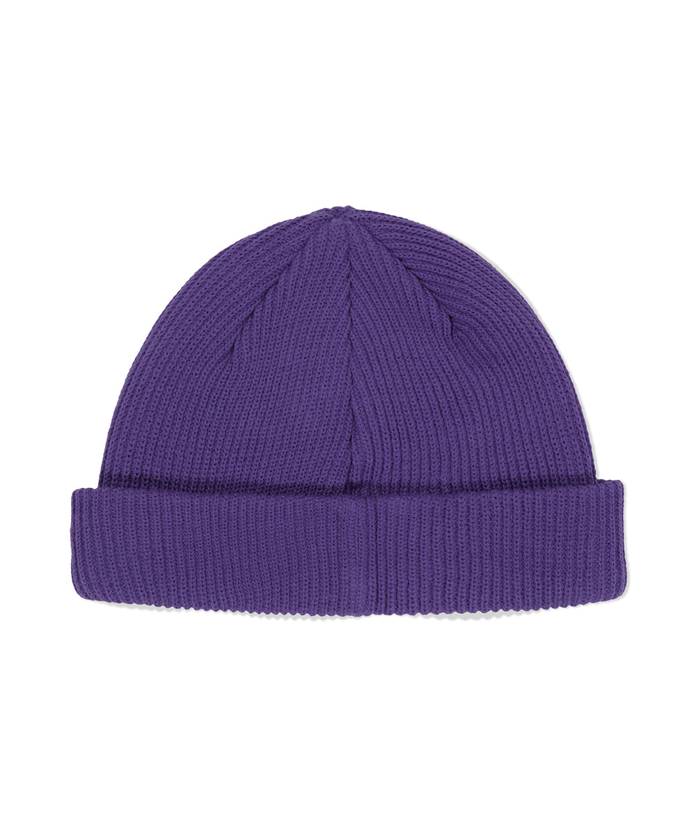 MAHAGRID EVA LOGO BEANIE [PURPLE]