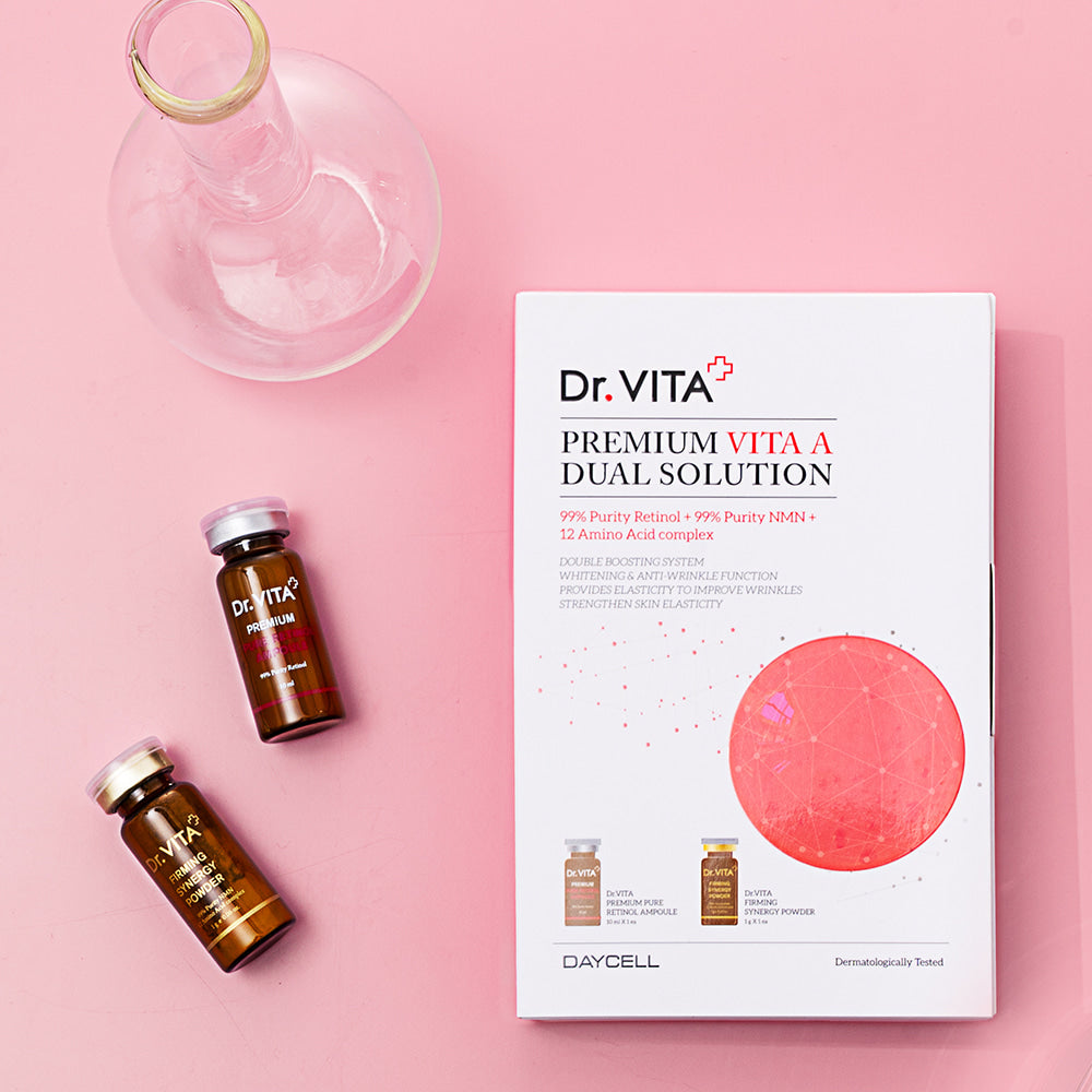 Dr.Vita Premium Vitamin A Wrinkle Ampoule / 1 count (Premium Vita A Dual Solution)