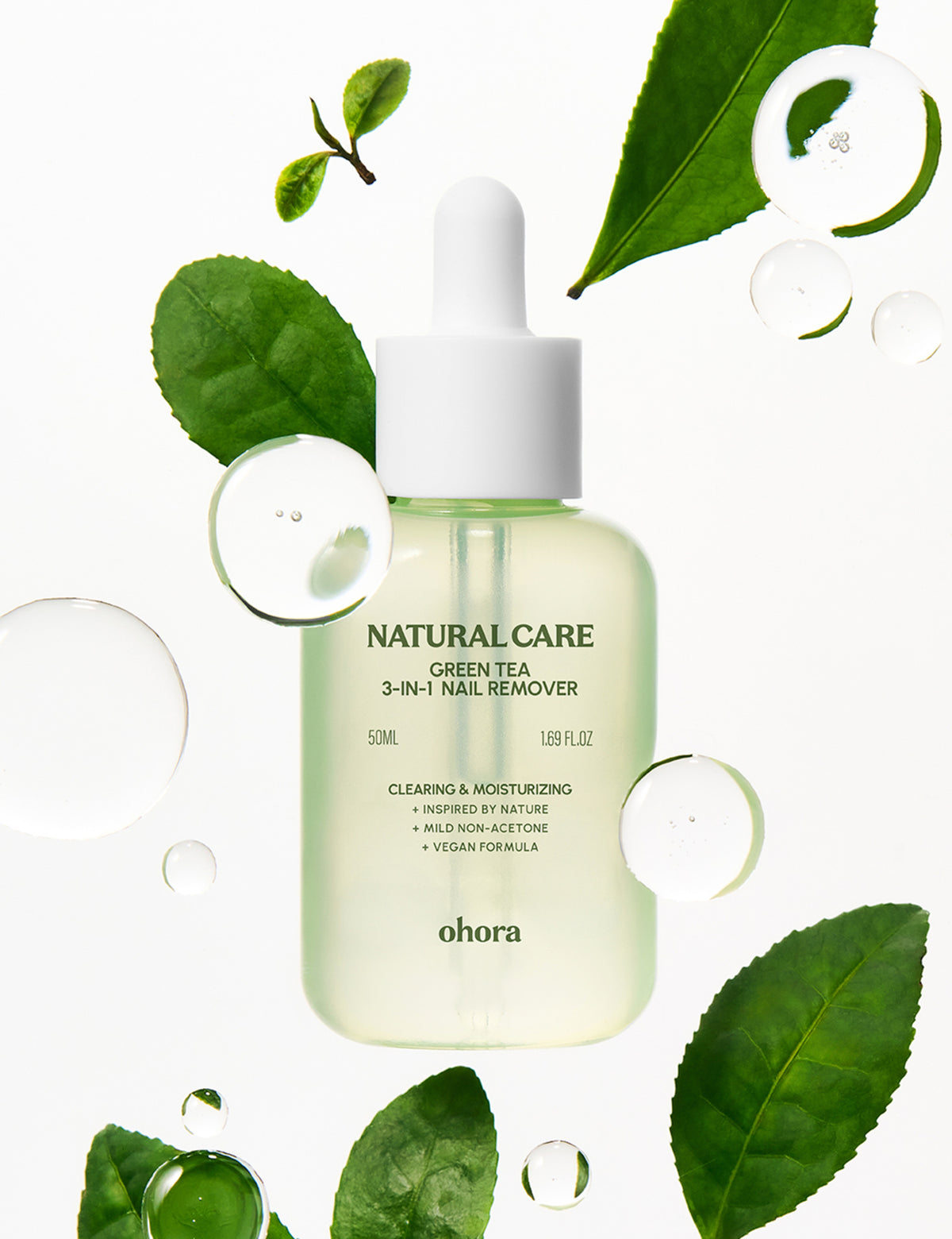 Ohora Green Tea 3-in-1 Nail Remover
