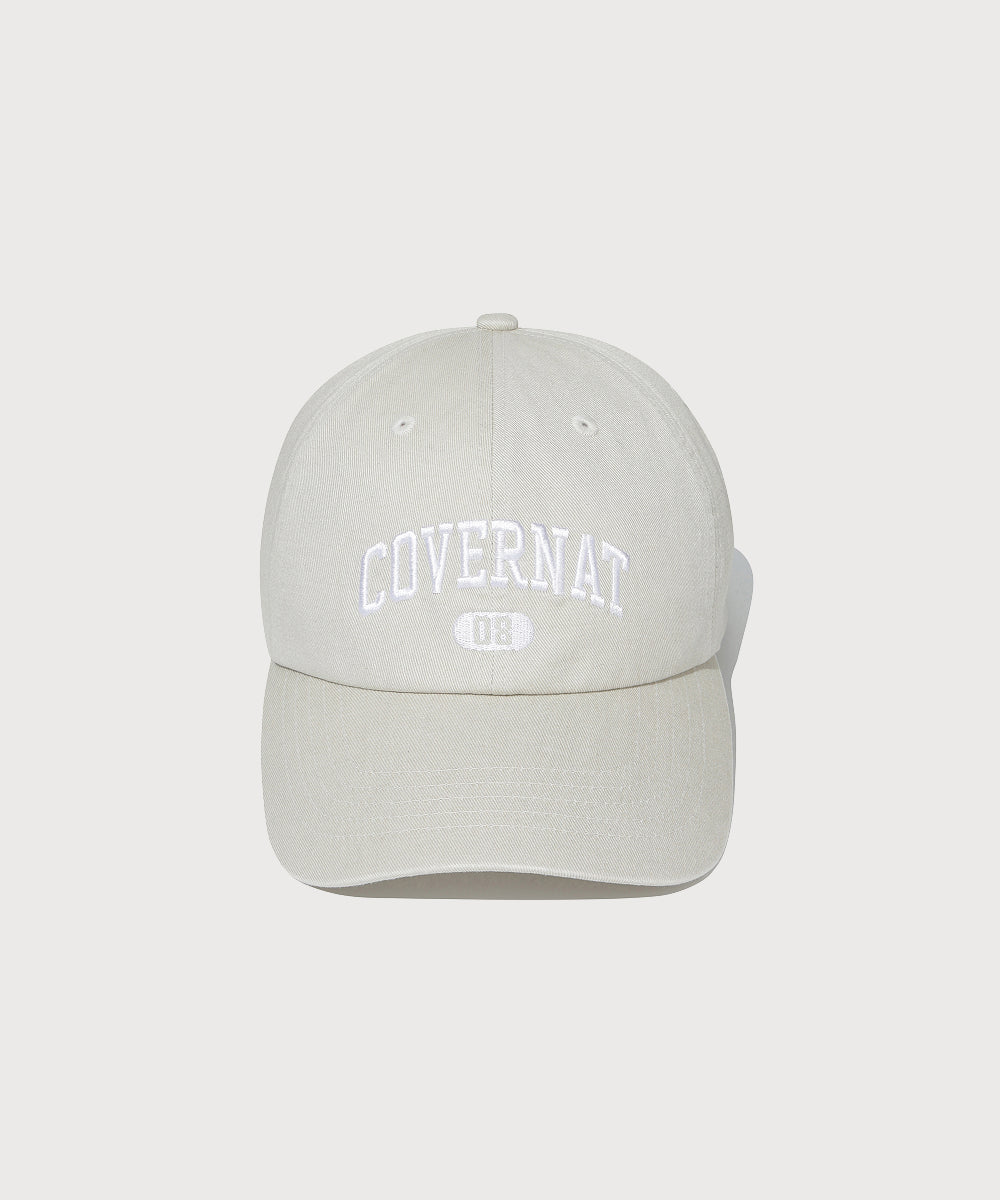 Covernat Arch Logo Cozy Fit Ball Cap Beige