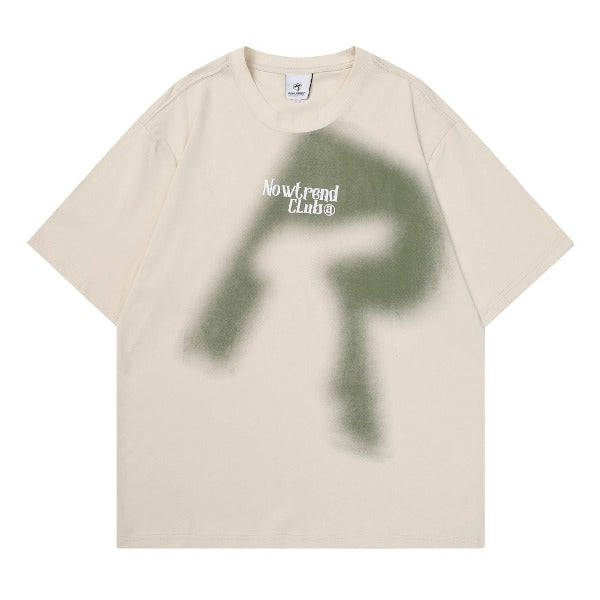Gababa [Best Seller] Unisex Shadow Rabbit Short Sleeve T-shirt G77183
