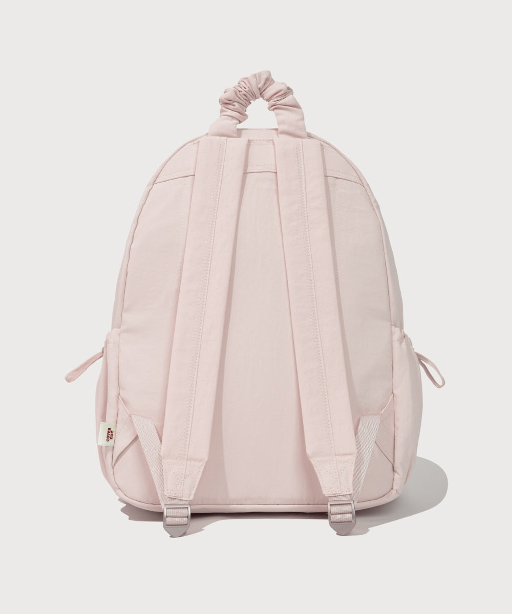 Covernat [26SS] Women's Cloverheart Ruched Nylon Backpack Pink