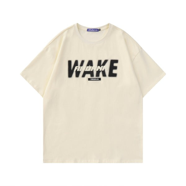 Gababa Unisex Wake Big Logo Short-Sleeve T-Shirt G76951