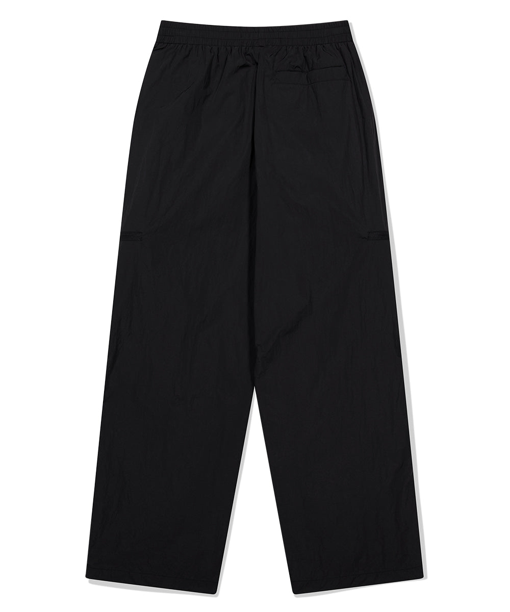 MAHAGRID BASIC LOGO NYLON PANT [BLACK]
