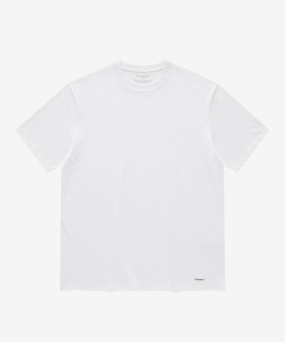 Covernat Layered 2PACK T-shirt Black/White