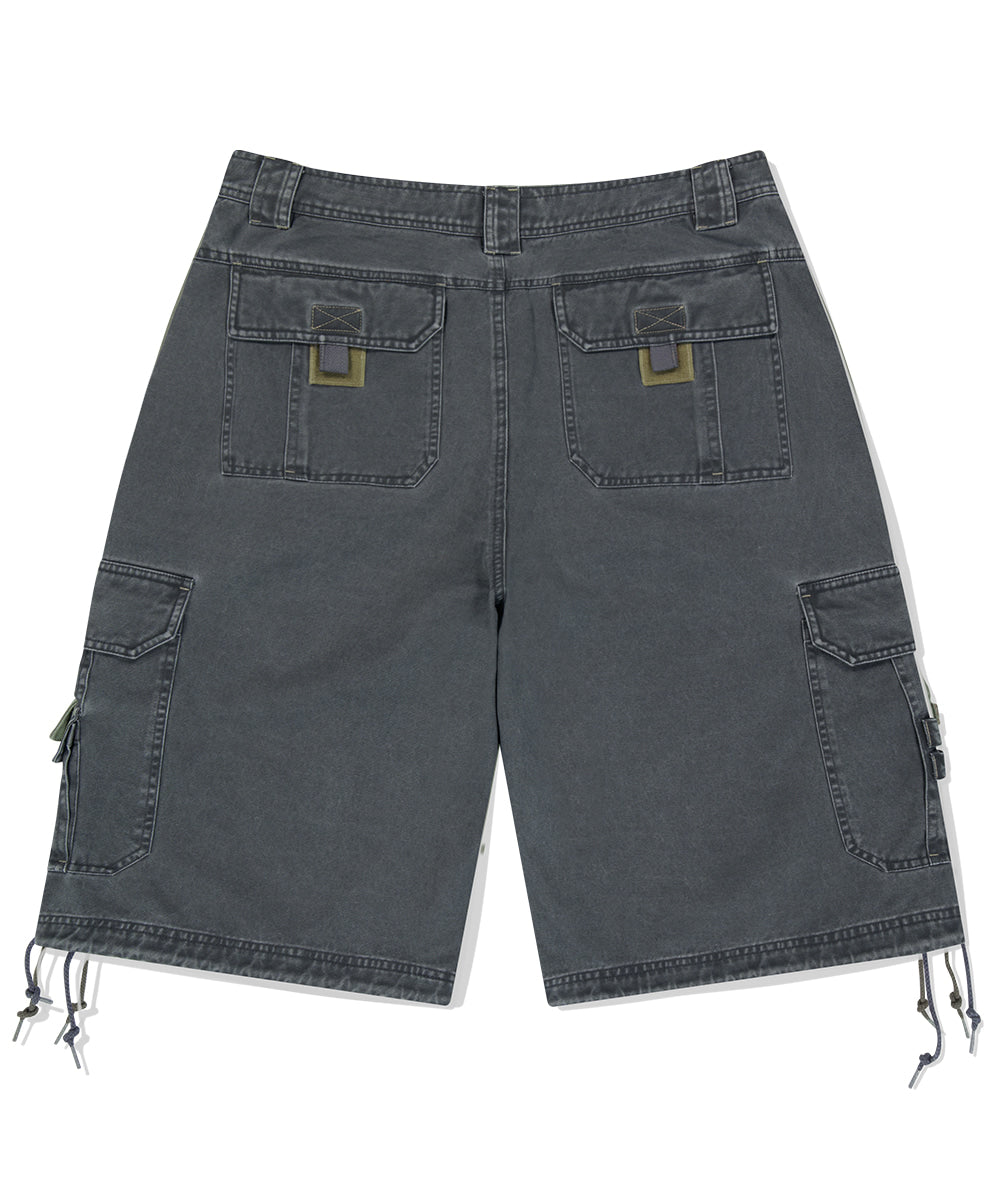 MAHAGRID UTILITY CARGO SHORT [CHARCOAL]