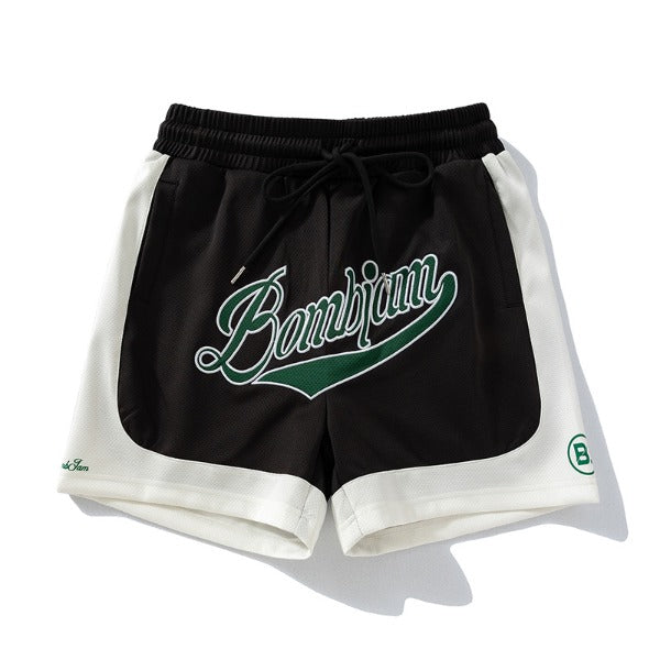 Gababa [Best Seller] Unisex Vintage American Training Banded Shorts G74776 (Plus Size M~2XL)