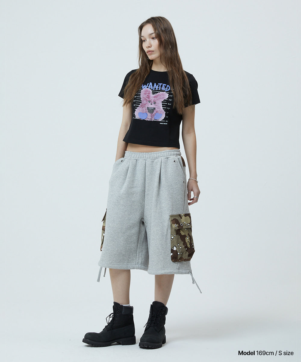 MAHAGRID WANTED BAD DOLLY TEE[BLACK]