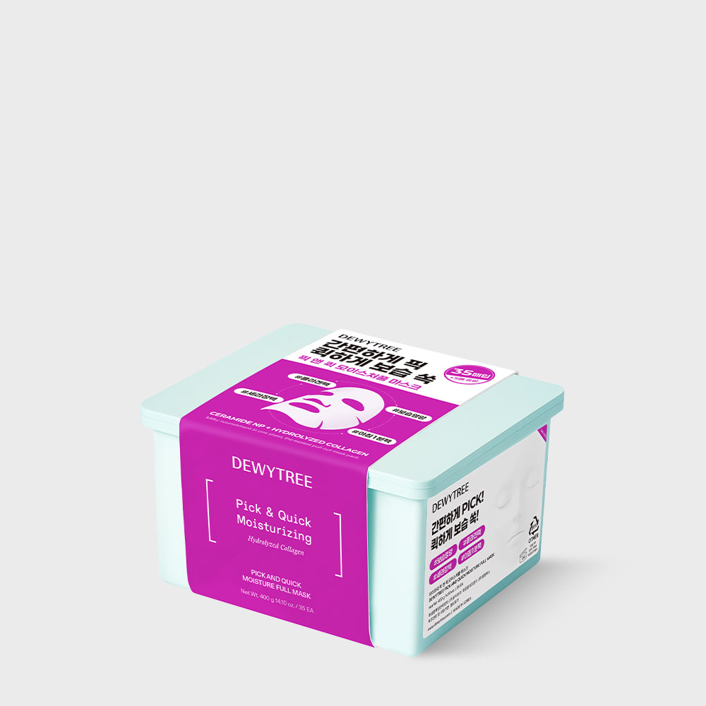 DEWYTREE Pick & Quick Pull-out Moistureful Mask 35 sheets