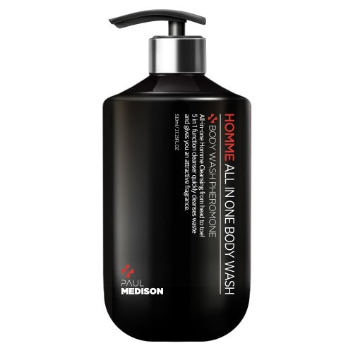 WBSKIN Paul Madison Homme All-in-One Body Wash Pheromone Scent 1 piece: Men's body wash / groin itch relief / all-in-one wash