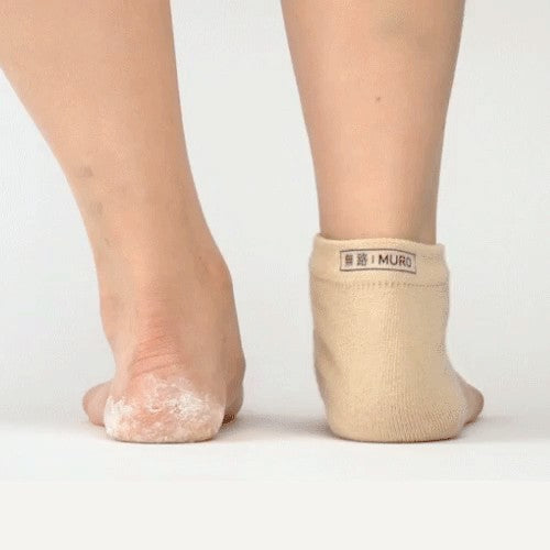 WBSKIN Muro Soft Heel Pad Moisturizing Socks 1 Set: 2 Pieces Heel Cracks/Calm Removal/Calm Feet Care