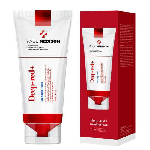 WBSKIN Paul Madison Deep Red Sleeping Pack (skin irritation test completed, whitening and anti-wrinkle dual functionality according to the MFDS)