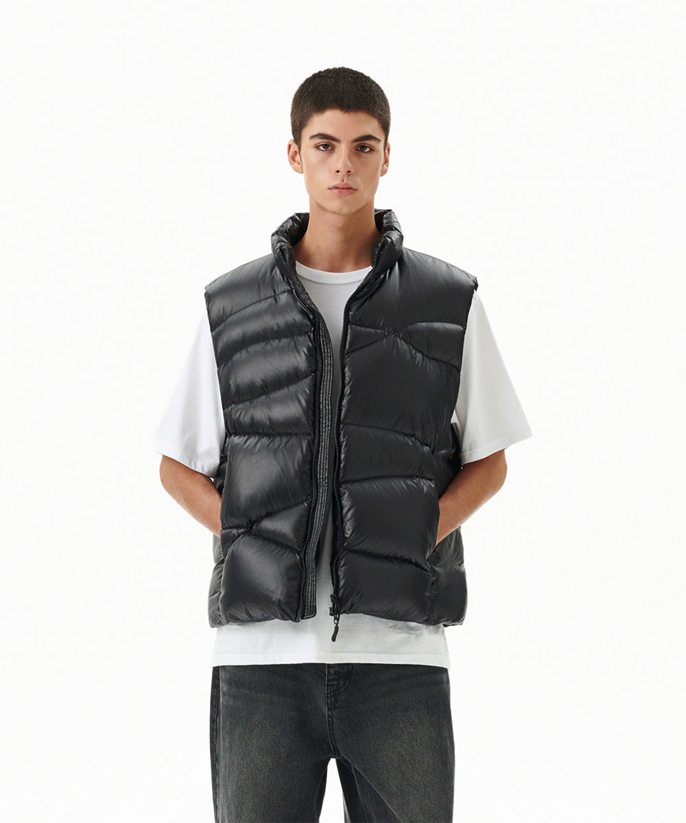 MAHAGRID W DOWN VEST[BLACK]