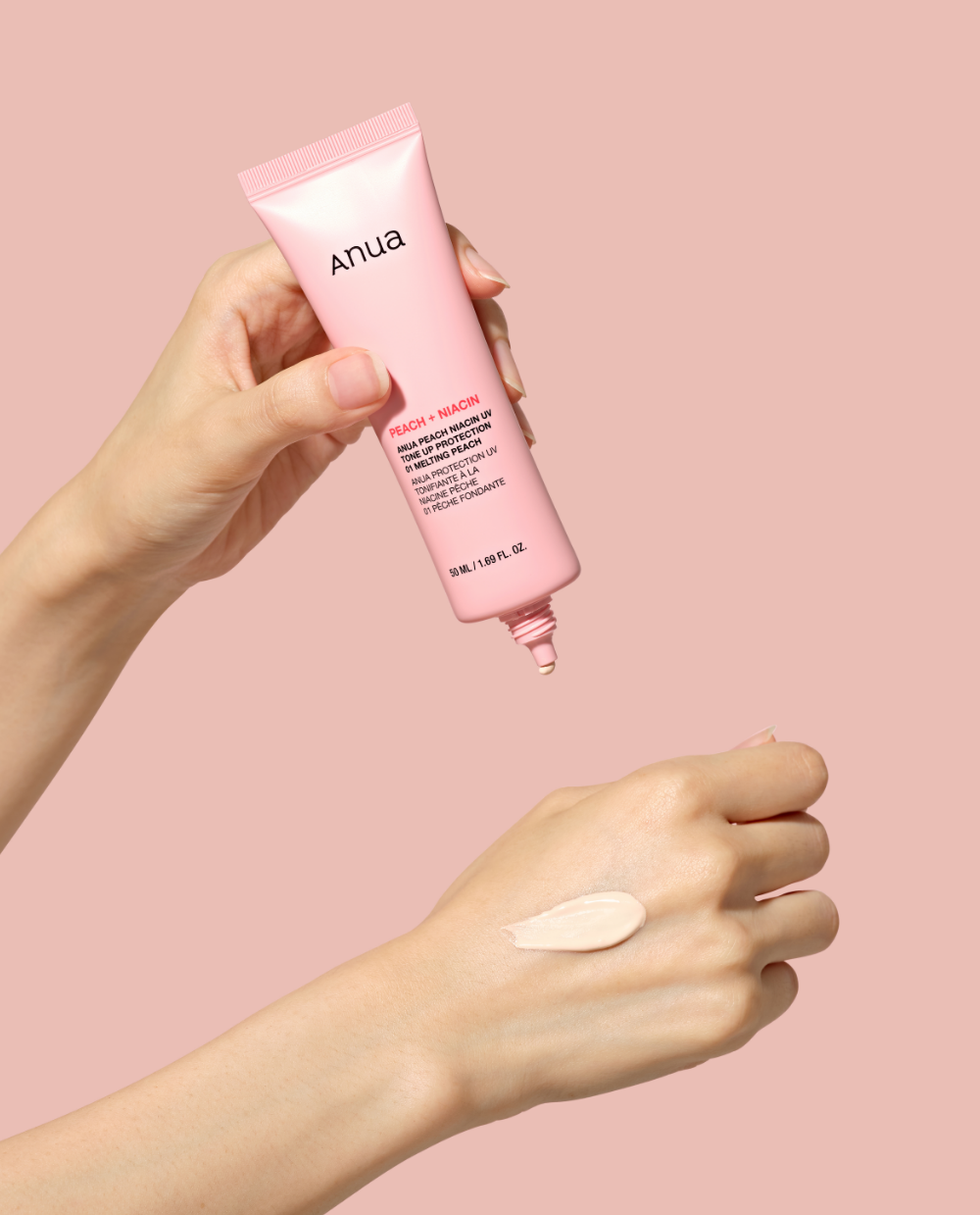 Anua Peach Niacin UV Tone-Up Protection 01 Melting Peach