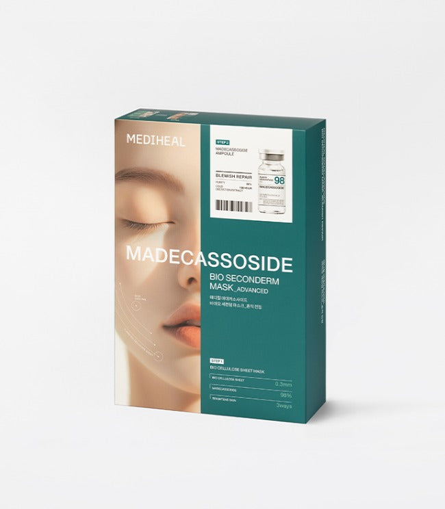 Mediheal Madecassoside Bio Second Mask [Trace Calming] 10 sheets