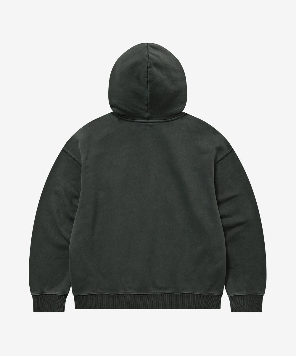 Covernat Women's Oversfit Pigment Hoodie Charcoal