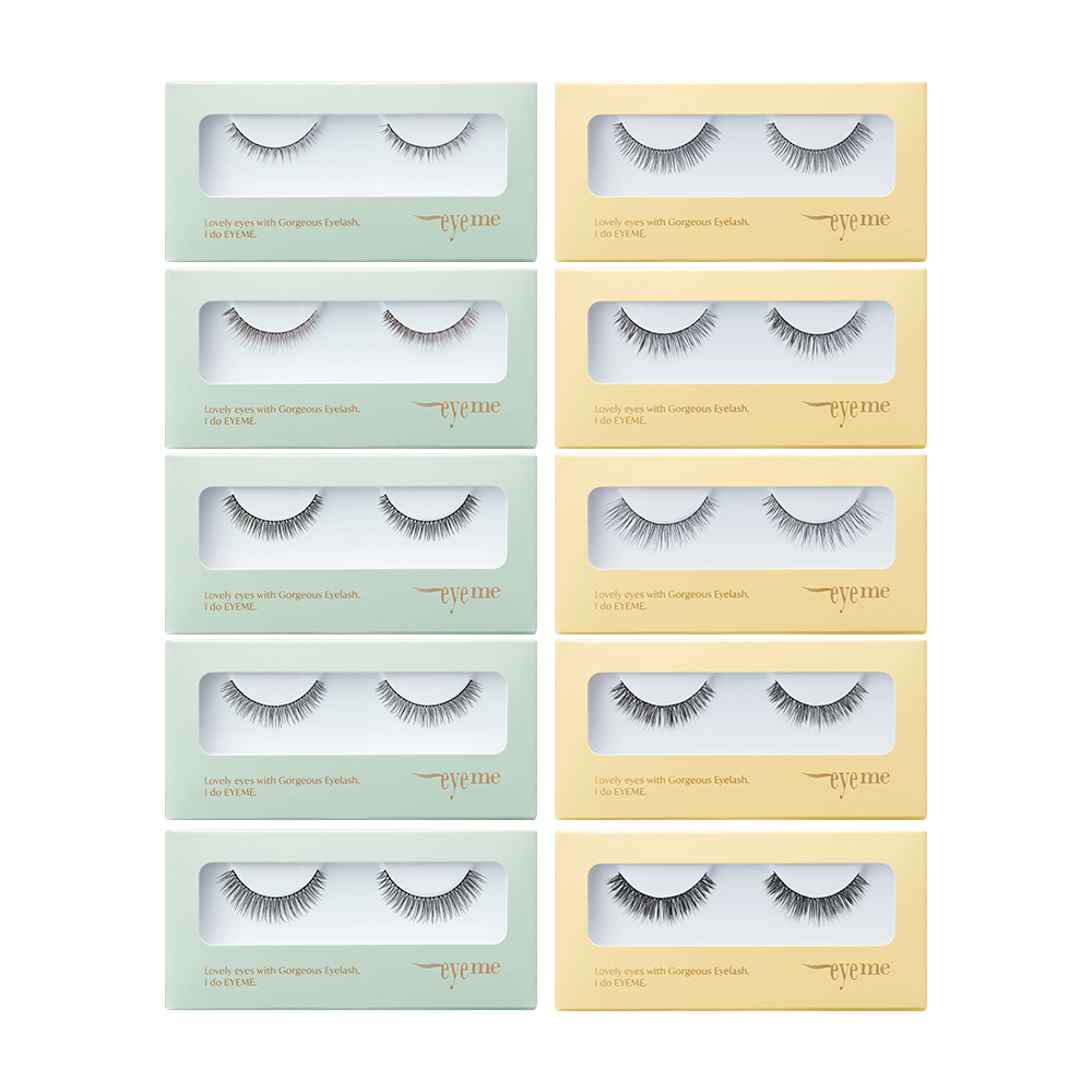 Piccasso EyeMe Eyelash 10 Set (12 Types to Choose 1)