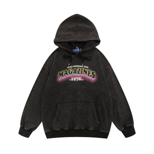 Gababa Street Style Daily Oversized Hoodie G74921 (Plus Size M~XL)