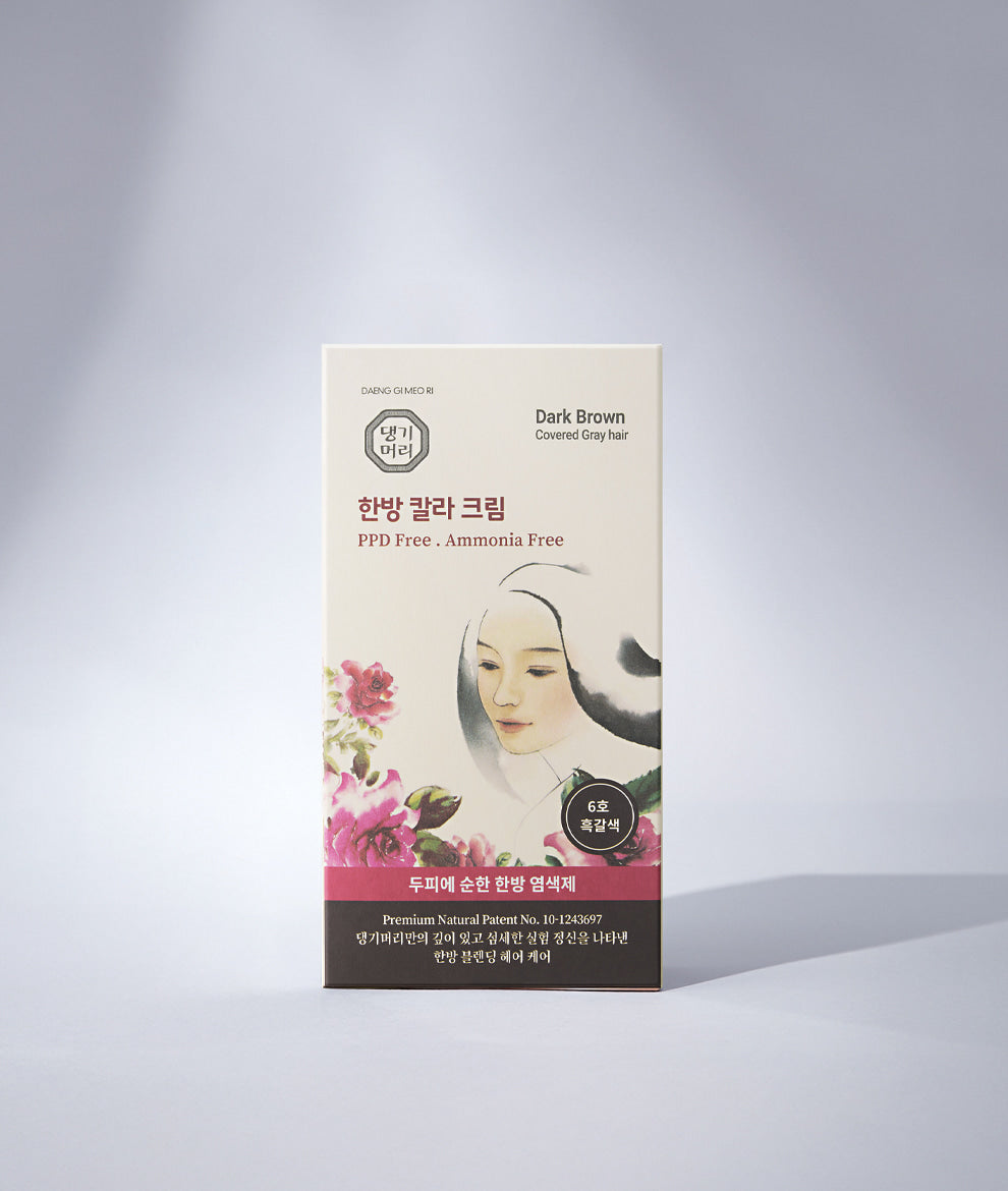 DAENG GI MEO RI Herbal Color Cream No. 6 Dark Brown