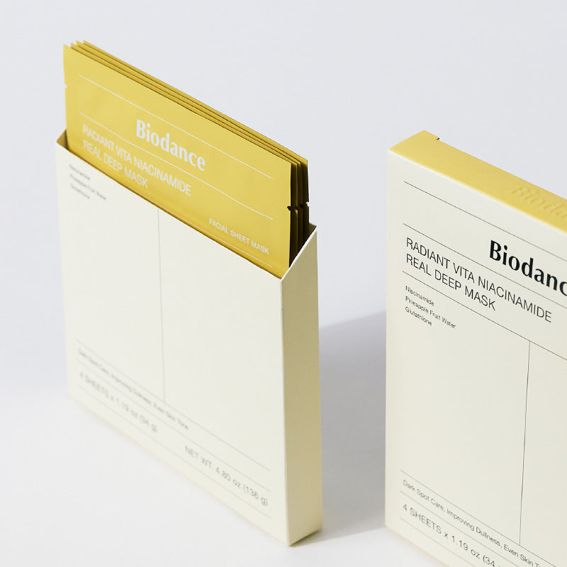 Biodance [4 Pack] Radiant Vita Real Deep Mask
