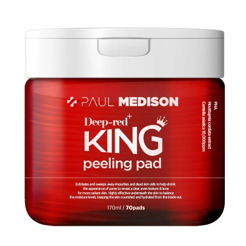 WBSKIN Paul Madison Deep Red King Peeling Pad