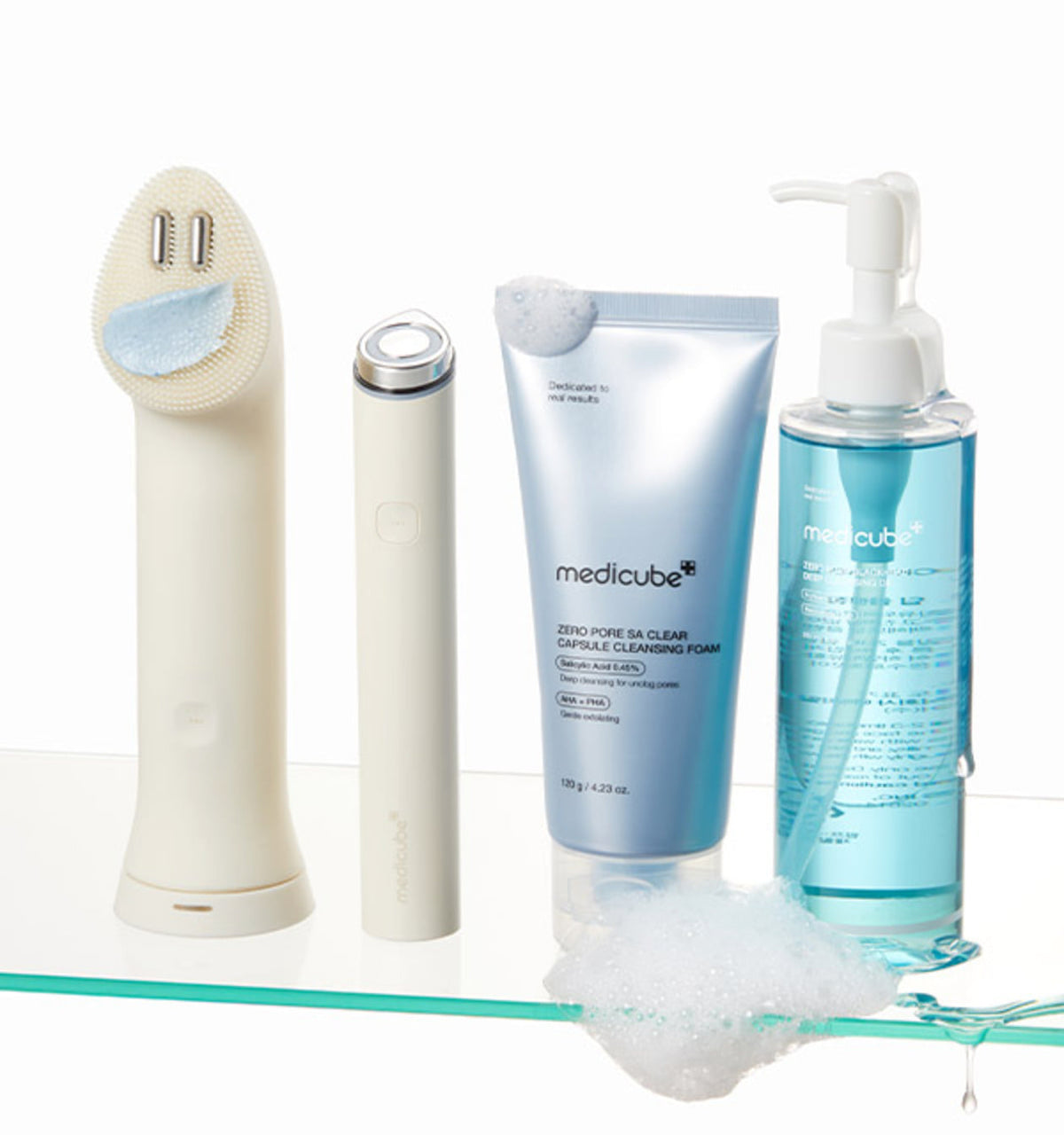 medicube [Cleanser] Booster Vibration Cleanser (Mini Plus + Cleansing Head SET)