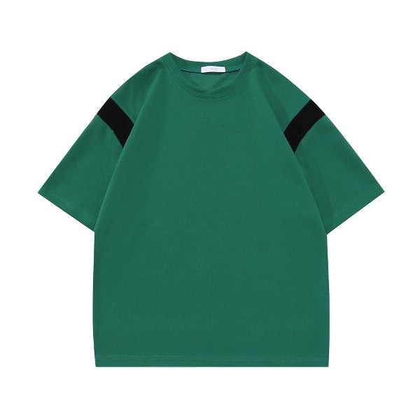 Gababa Unisex Casual Simple Loose Fit Short-Sleeve T-shirt G76864