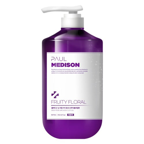 WBSKIN Paul Madison Deep Perfume Body Lotion Fruity Floral Fragrance 1077ml
