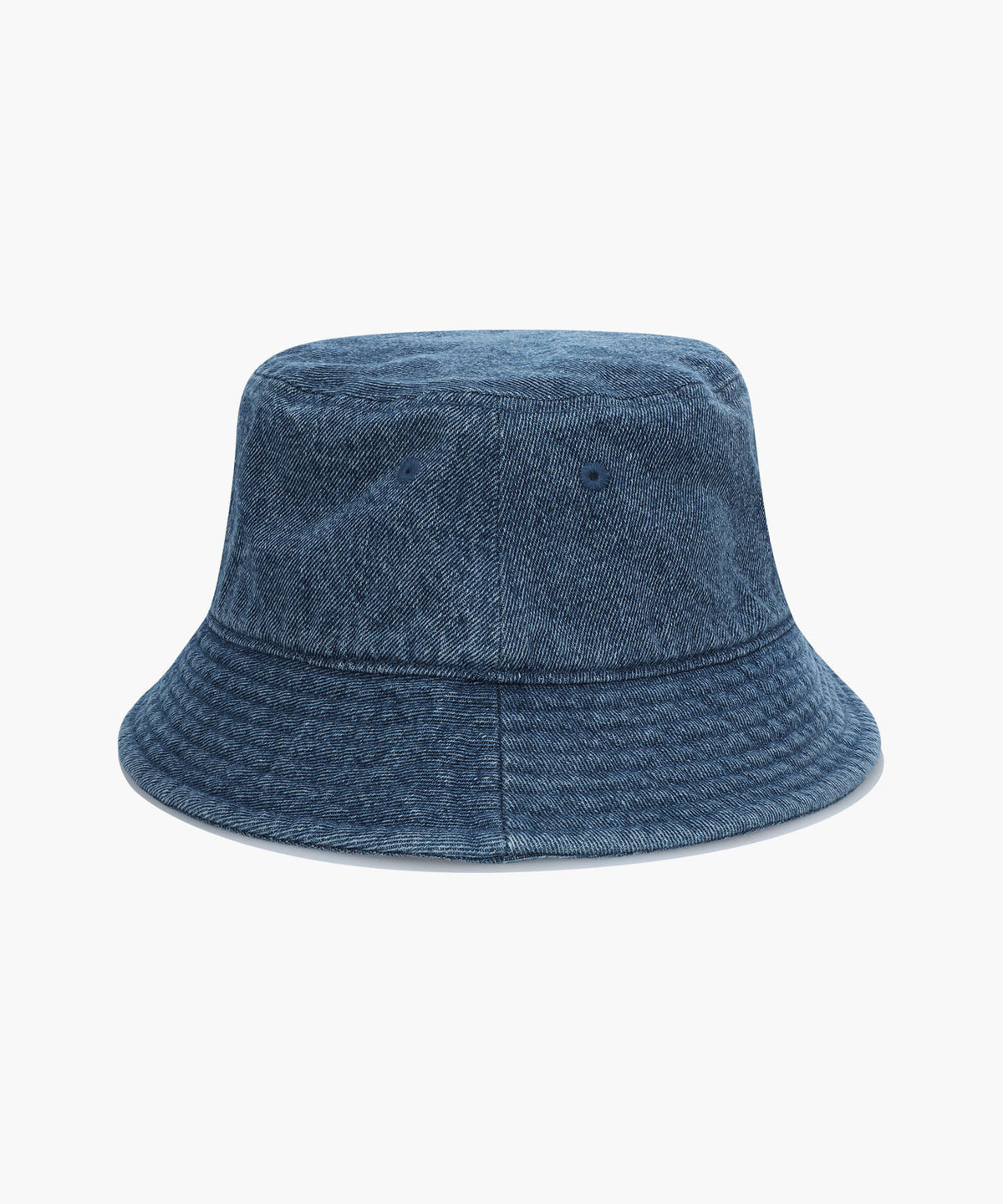 MARITHE CLASSIC LOGO BUCKET HAT blue