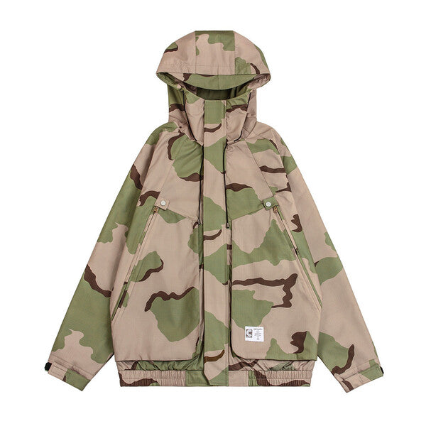 Gababa Unisex Comfortable Daily Windbreaker Jacket G77970