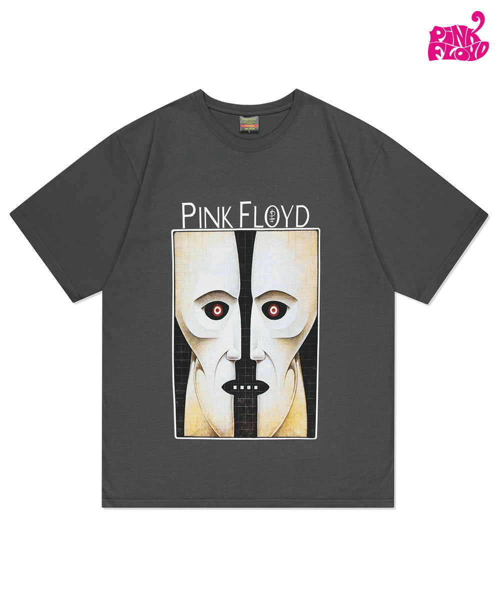 MAHAGRID METAL HEADS TEE[CHARCOAL]