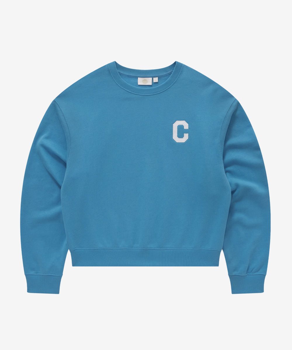 Covernat Women's C Logo Sweatshirt Blue