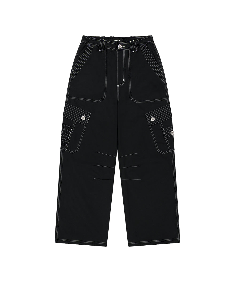 MAHAGRID UTILITY CARGO PANT [BLACK]