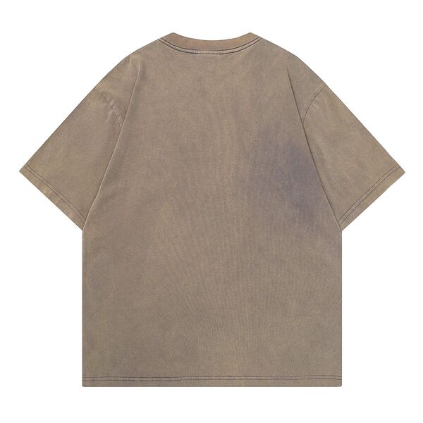 Gababa [Best Seller] Basic Clean Short-Sleeve T-shirt for Unisex G77116