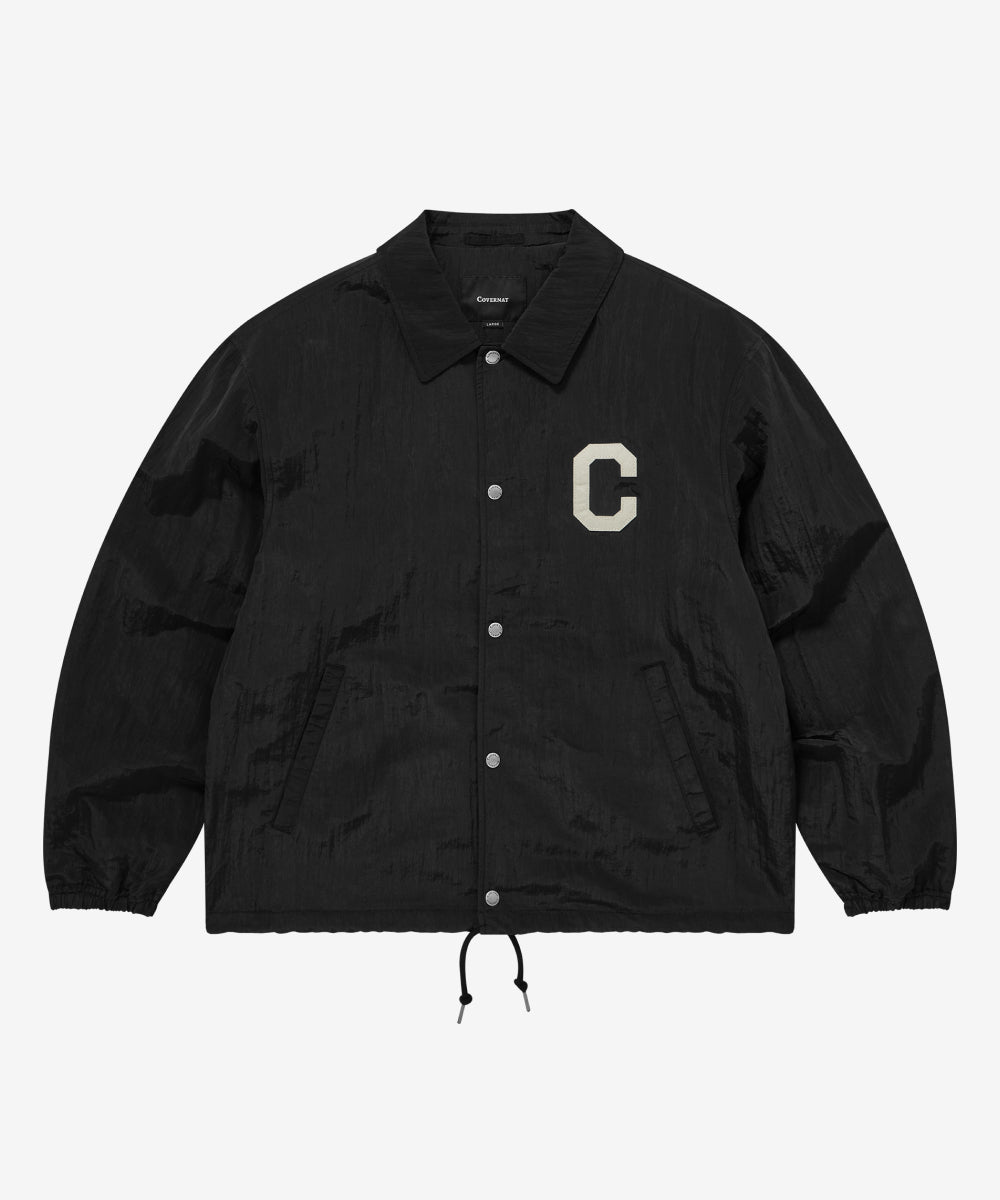 Covernat [Worn by Yunji Choi] Coach C Logo Jacket Black