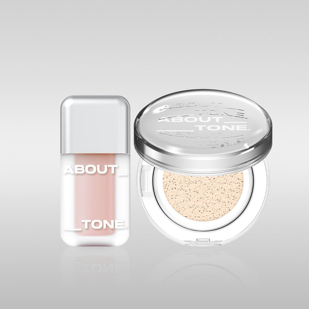 ABOUT_TONE Skin Layer Fit Blusher + Skin Layer Fit Cushion Mini
