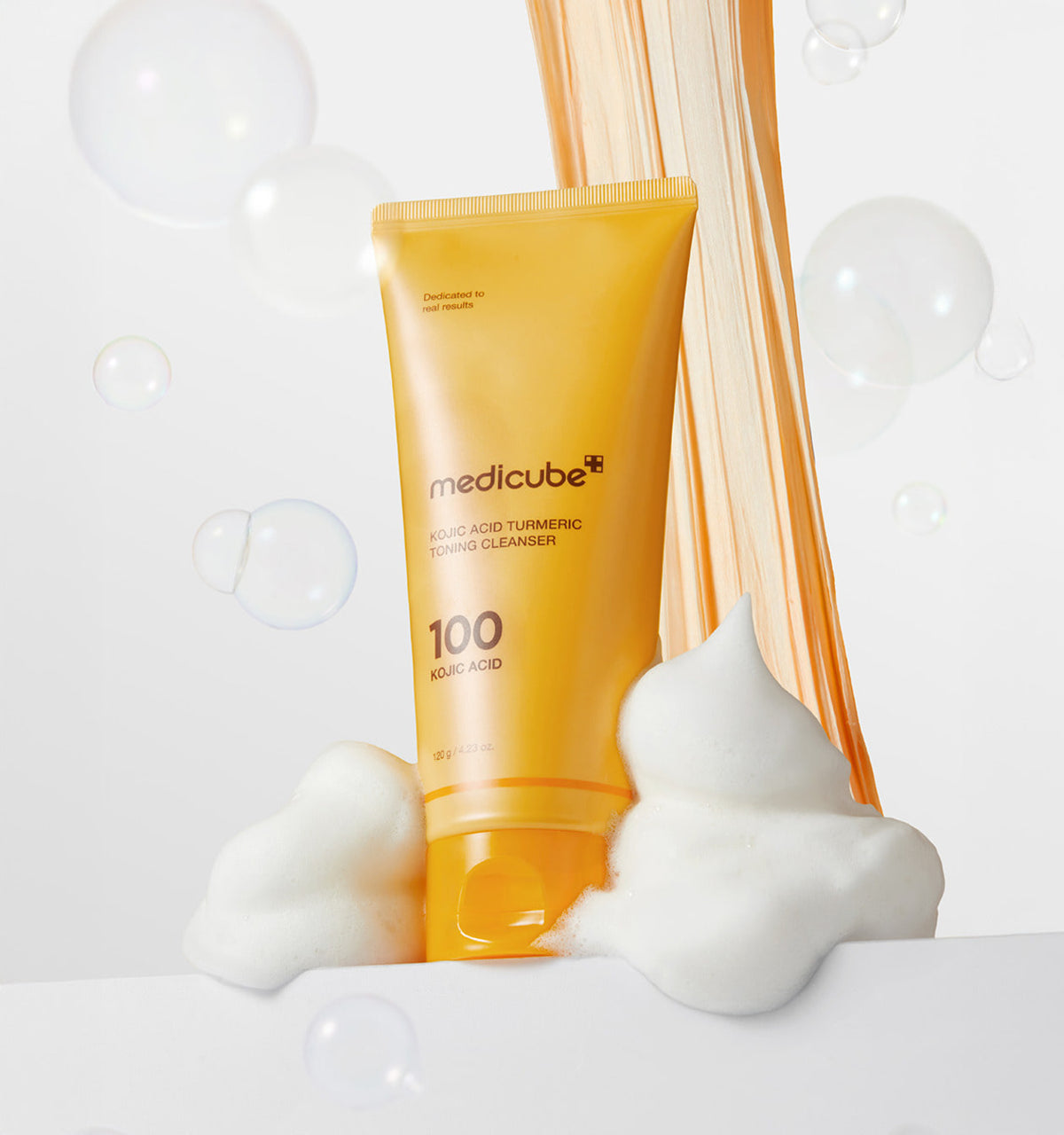 medicube Kojic Acid Turmeric Vita Whip Cleanser