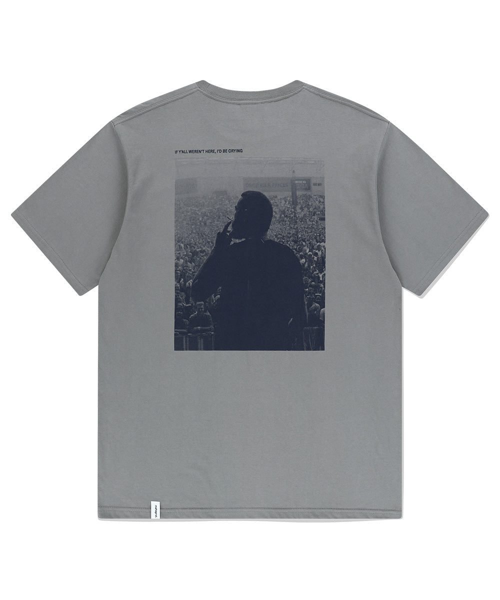 MAHAGRID SMOKING TOUR TEE [GREY]