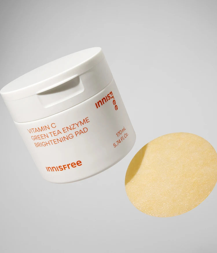 Innisfree [60 sheets/170mL] Vitamin C Tone-up Radiant Pad