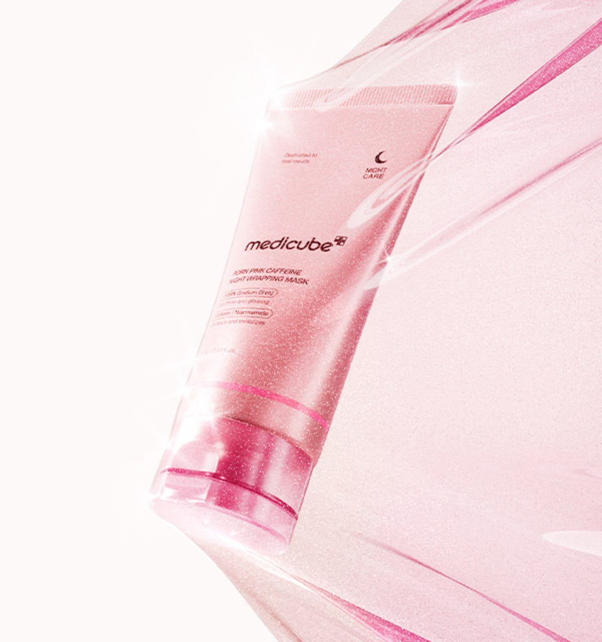 medicube PDRN Pink Caffeine Wrapping Mask