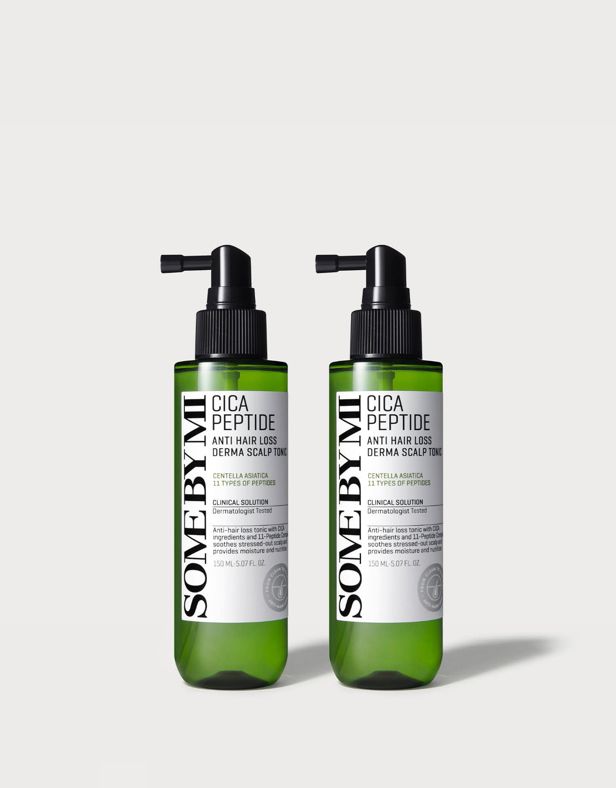 Some By Mi [1+1] Cica Peptide Anti Hair Loss Derma Scalp Tonic [150ml]