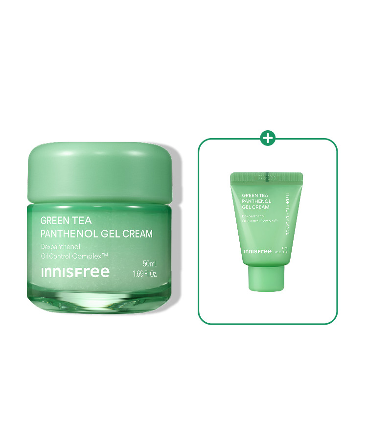 Innisfree Green Tea & Panthenol Hydrating Gel Cream (50mL)