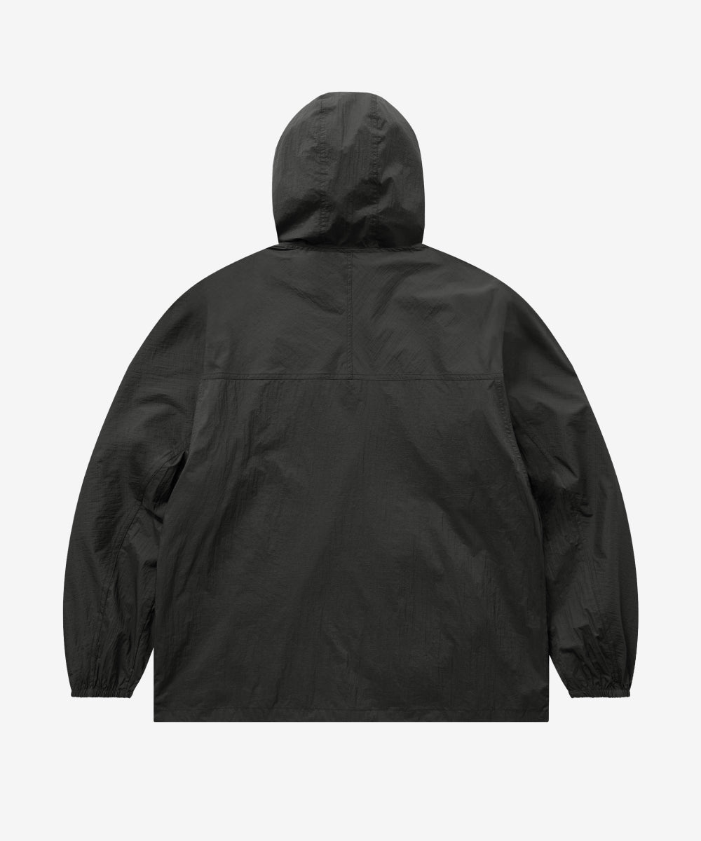 Covernat Packable Lightweight UV Windbreaker Charcoal
