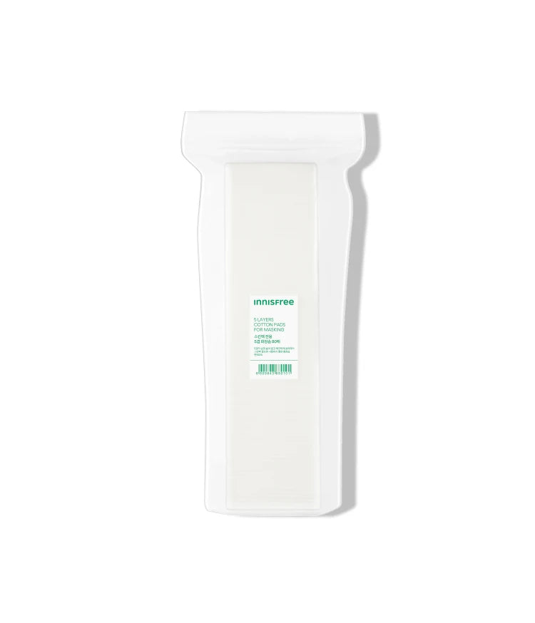 Innisfree 5-layer cotton pad for skin pack (80 sheets)