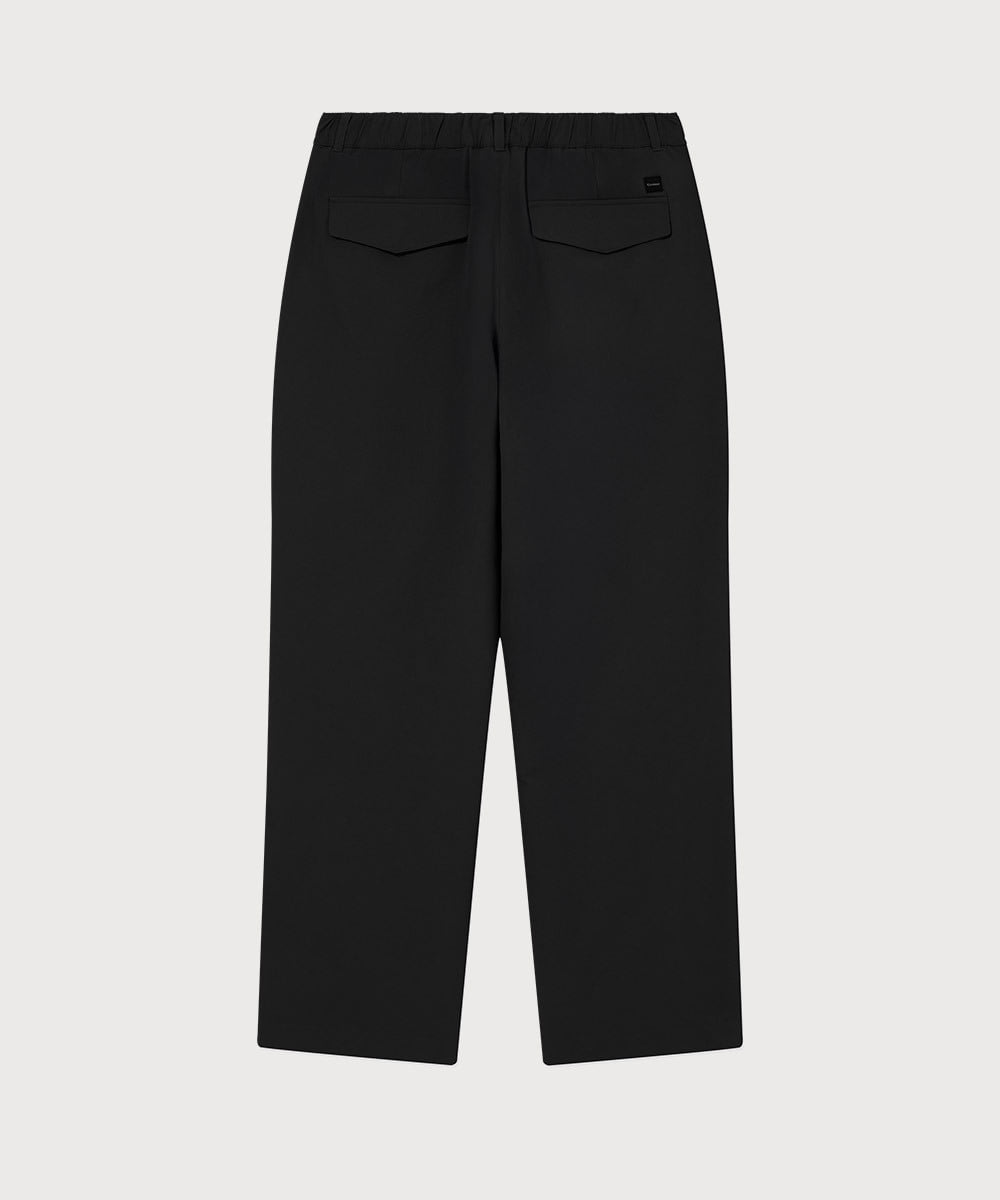 Covernat Regular Nylon Easy Pants Black