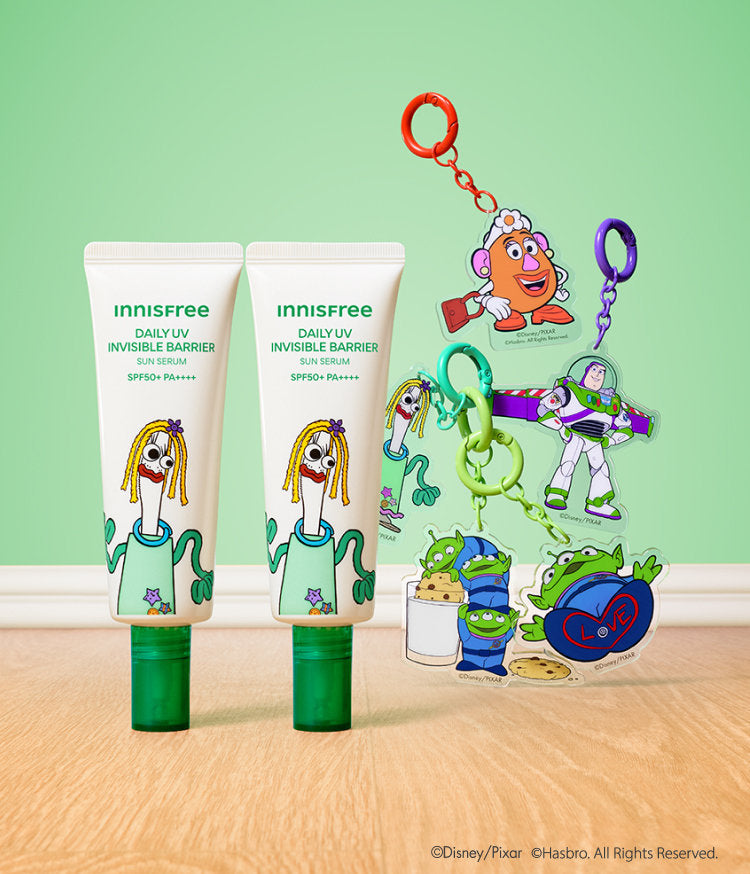 Innisfree Daily UV Moisture Barrier Sun Serum Toy Story 5 Edition 2-piece set