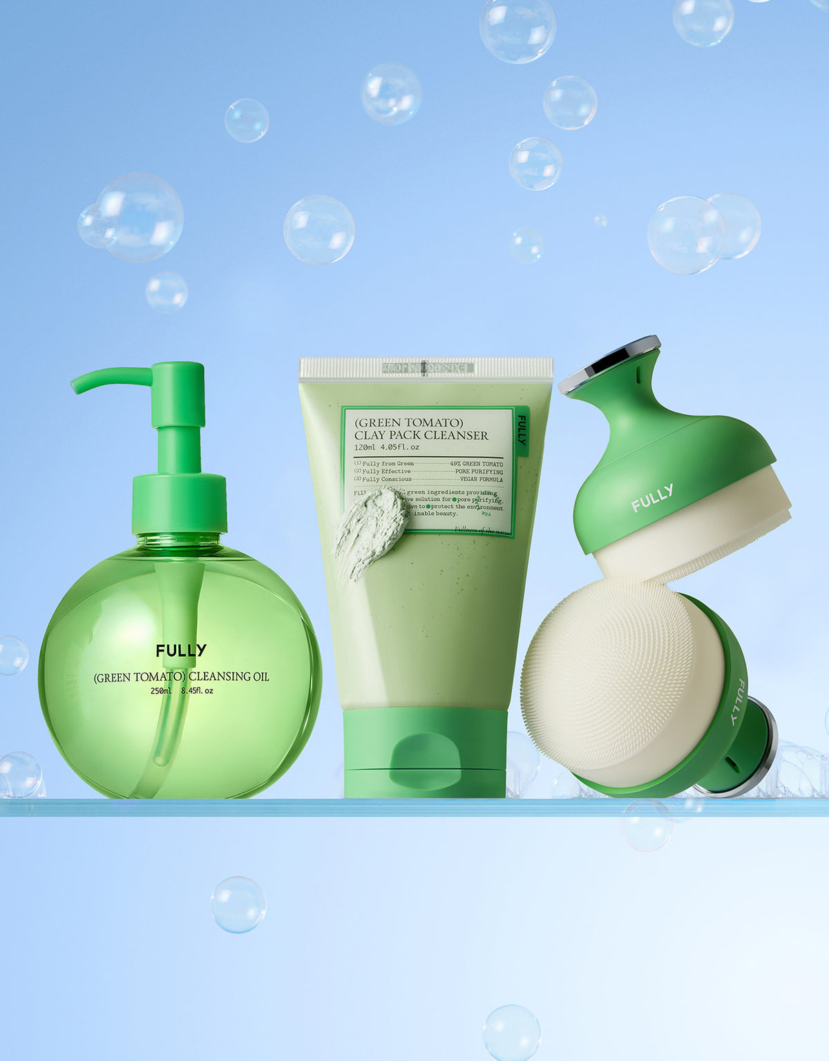 Fully Purly Green Tomato Cleansing Set