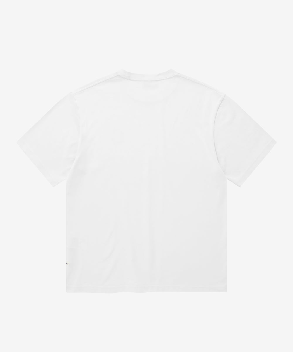 Covernat Cool Cotton C Logo T-shirt White